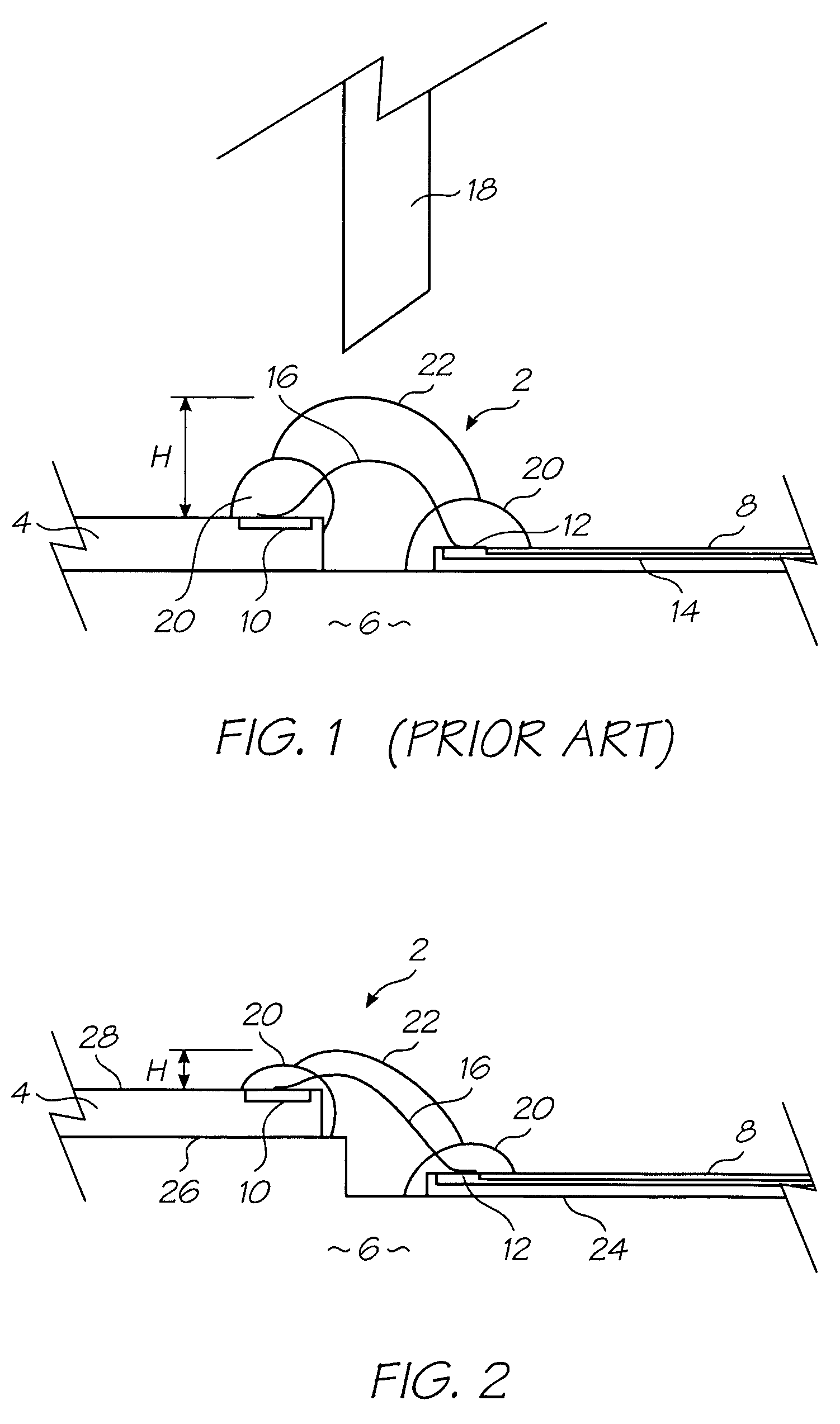 Electronic component with wire bonds in low modulus fill encapsulant
