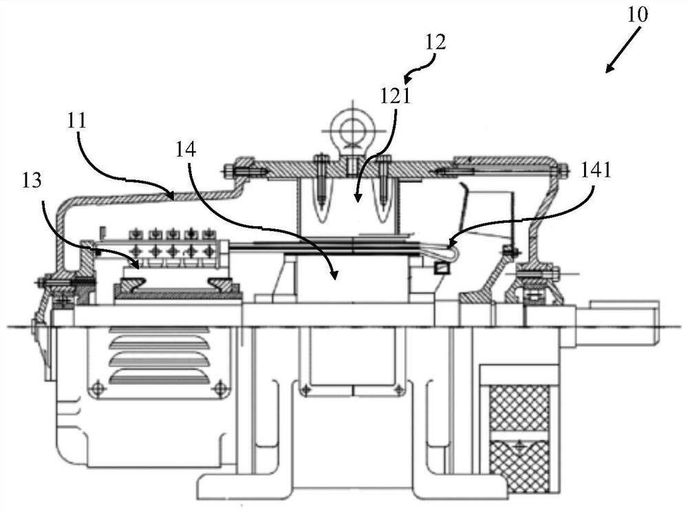 Permanent magnet type direct current motor driving device and electric equipment