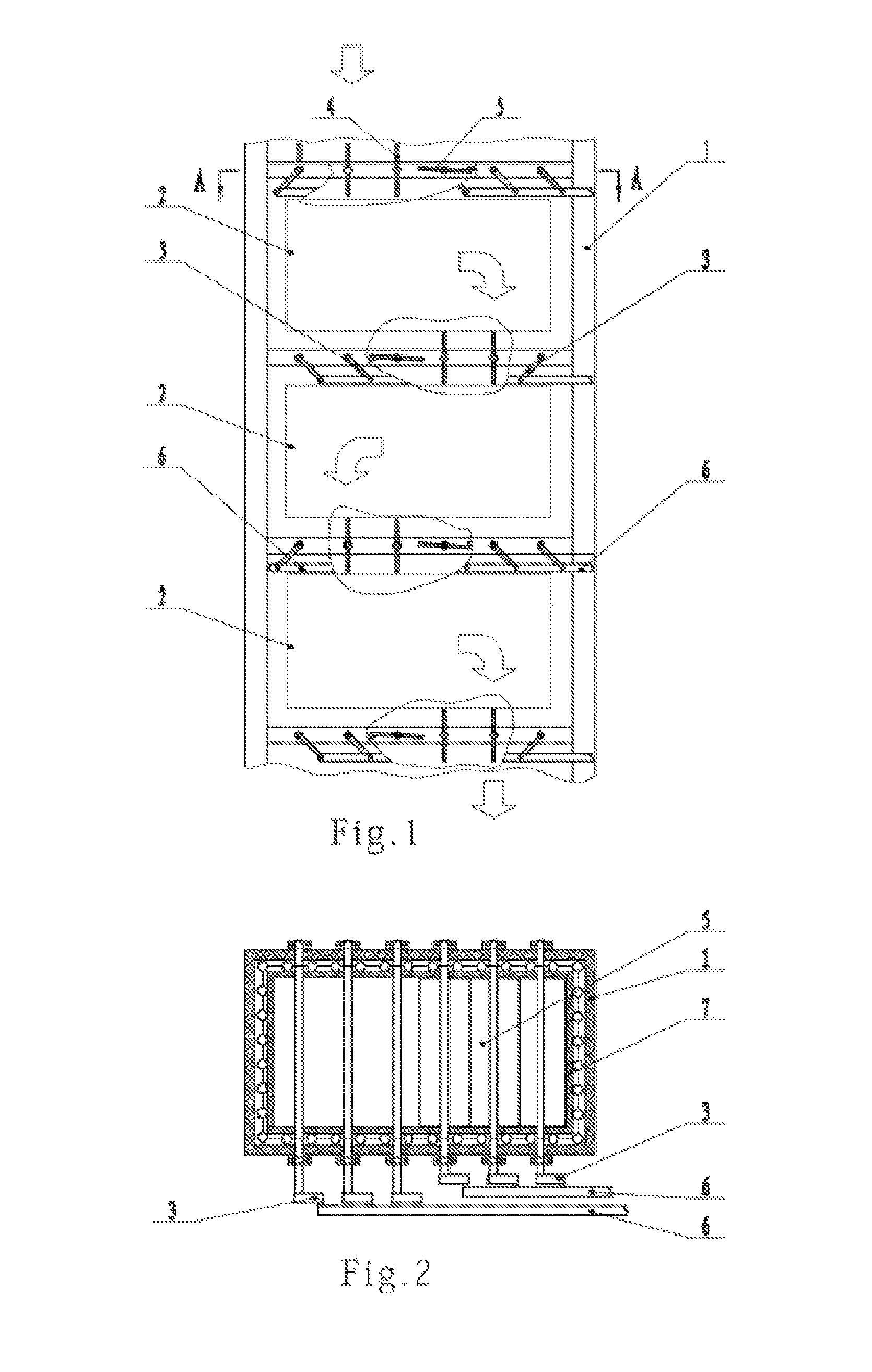 Convective heat transfer flue