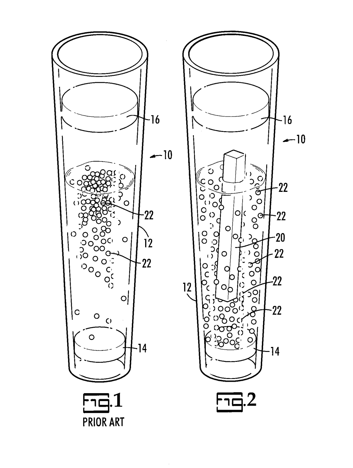 Dispersive pipette extraction tip and methods for use