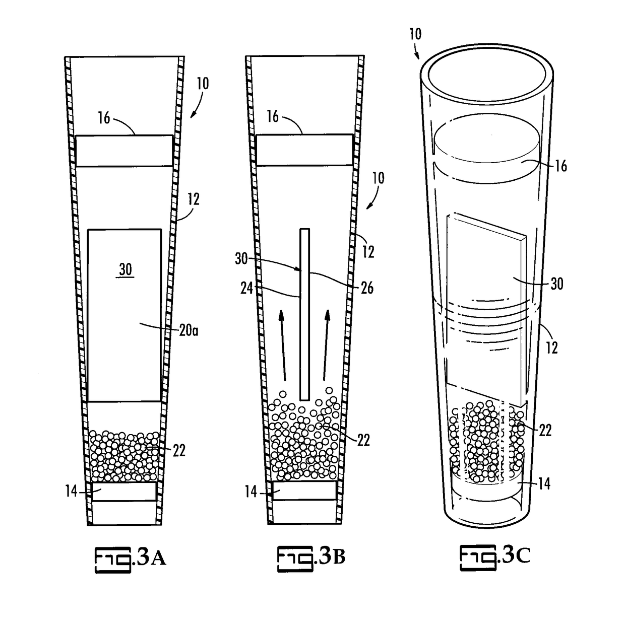 Dispersive pipette extraction tip and methods for use