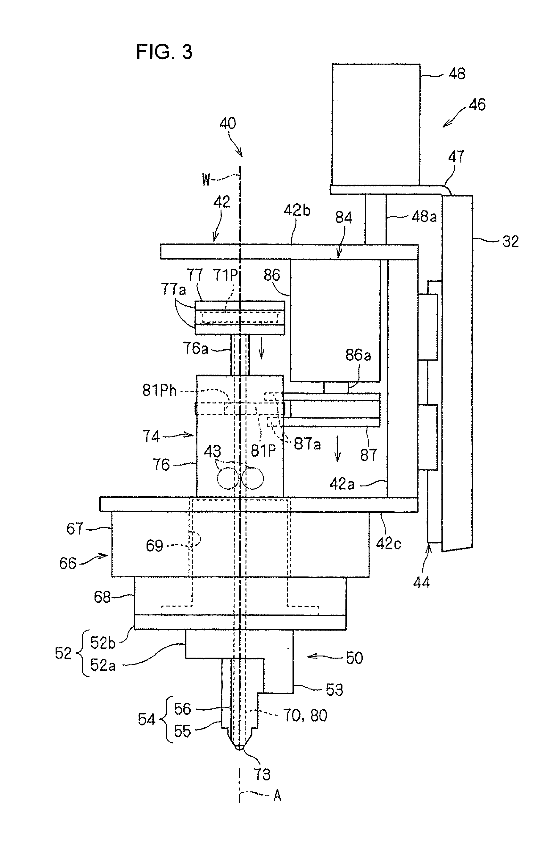 Electrical cable wiring head device and electrical cable wiring apparatus