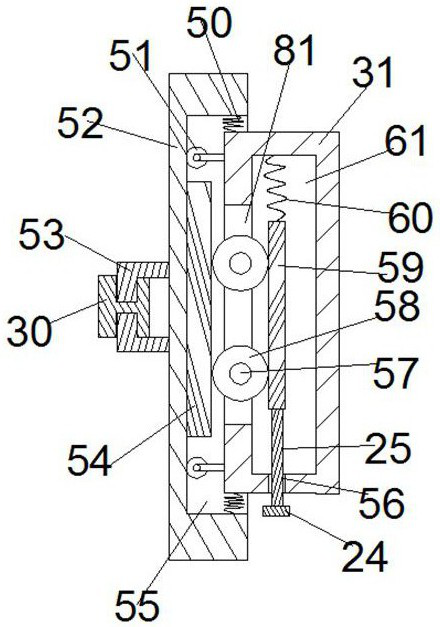 A traction device for post-processing of aluminum alloy extrusion