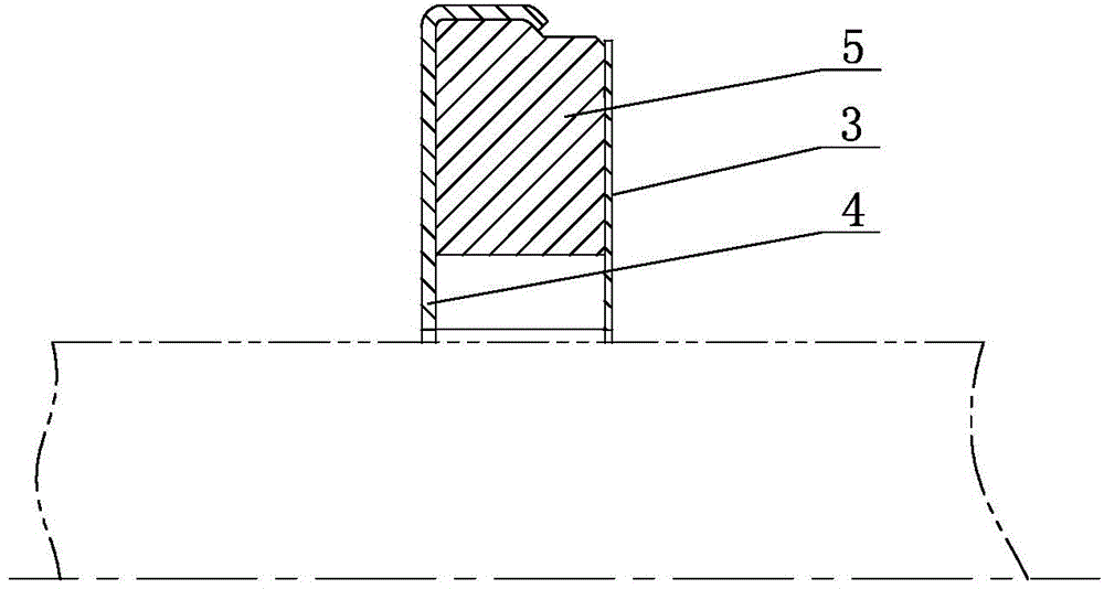 Split reed type overrunning clutch