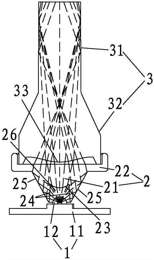 Point condensing device