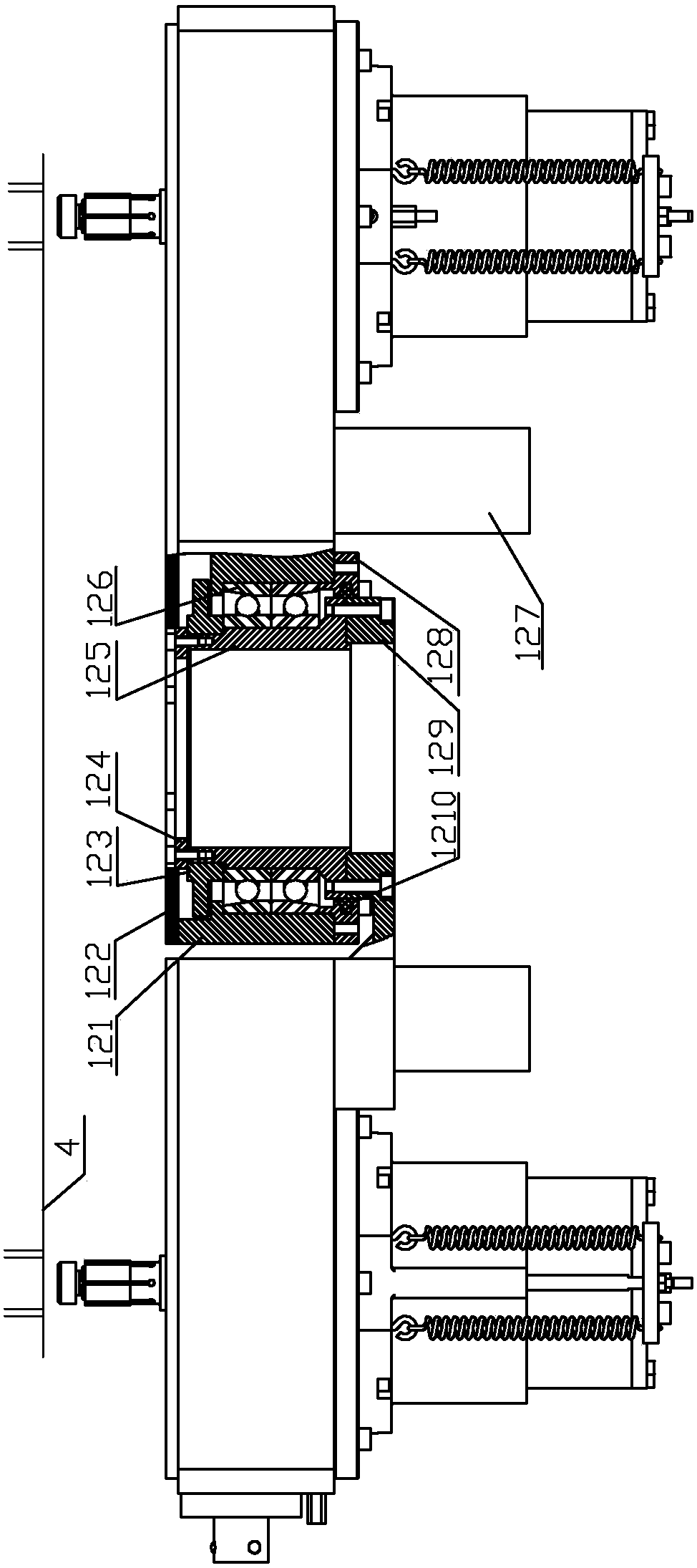 Articulated crawling robot for steam generator heat pipe detection