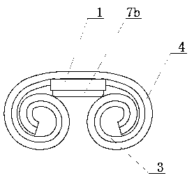 Liver scrabbling device for laparoscopic surgery