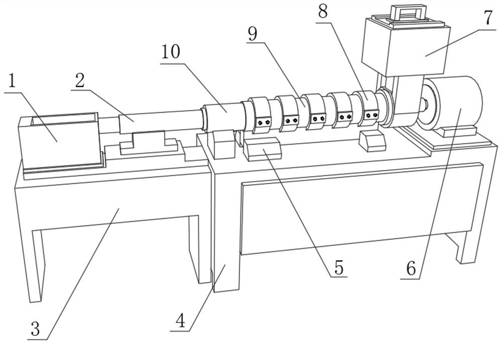 Conditioning device for feed production