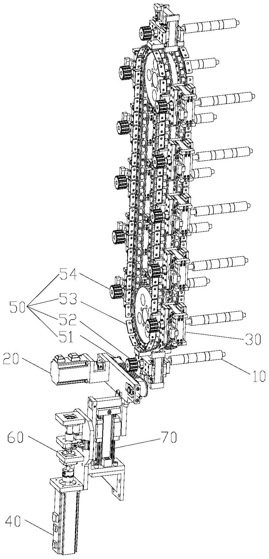 Control method and control device of egg roll making machine, storage medium and processor