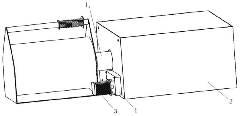 Collimator device capable of automatically adjusting gamma ray flux and its measurement system