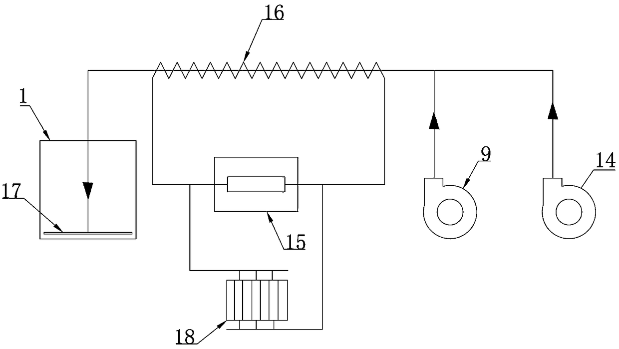 Purification device for by-product sodium sulfate decahydrate in sodium persulfate production process