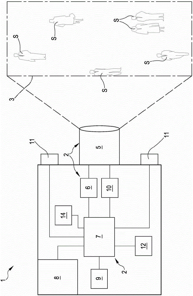 Method and device for measuring internal body temperature of a patient