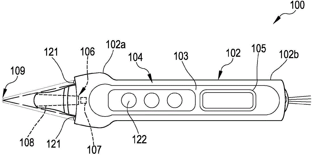 Method and device for measuring internal body temperature of a patient