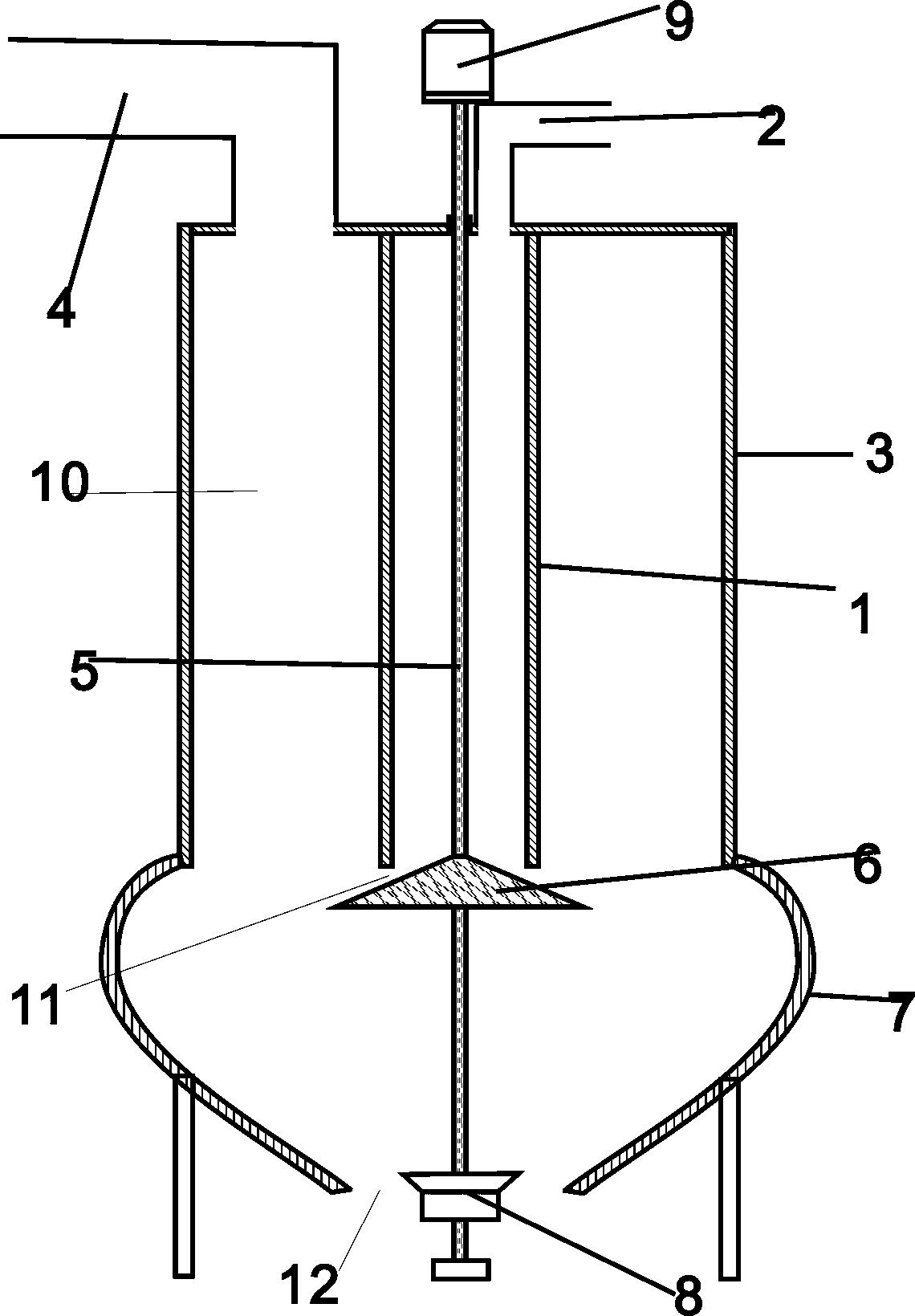 Linseed husk and kernel separation device