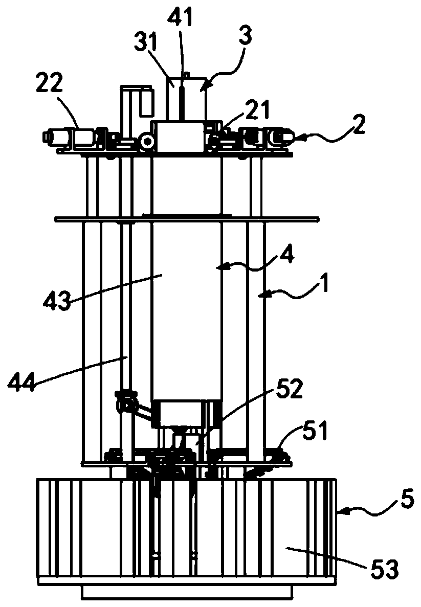 Full-automatic slitting and arranging device for pipes
