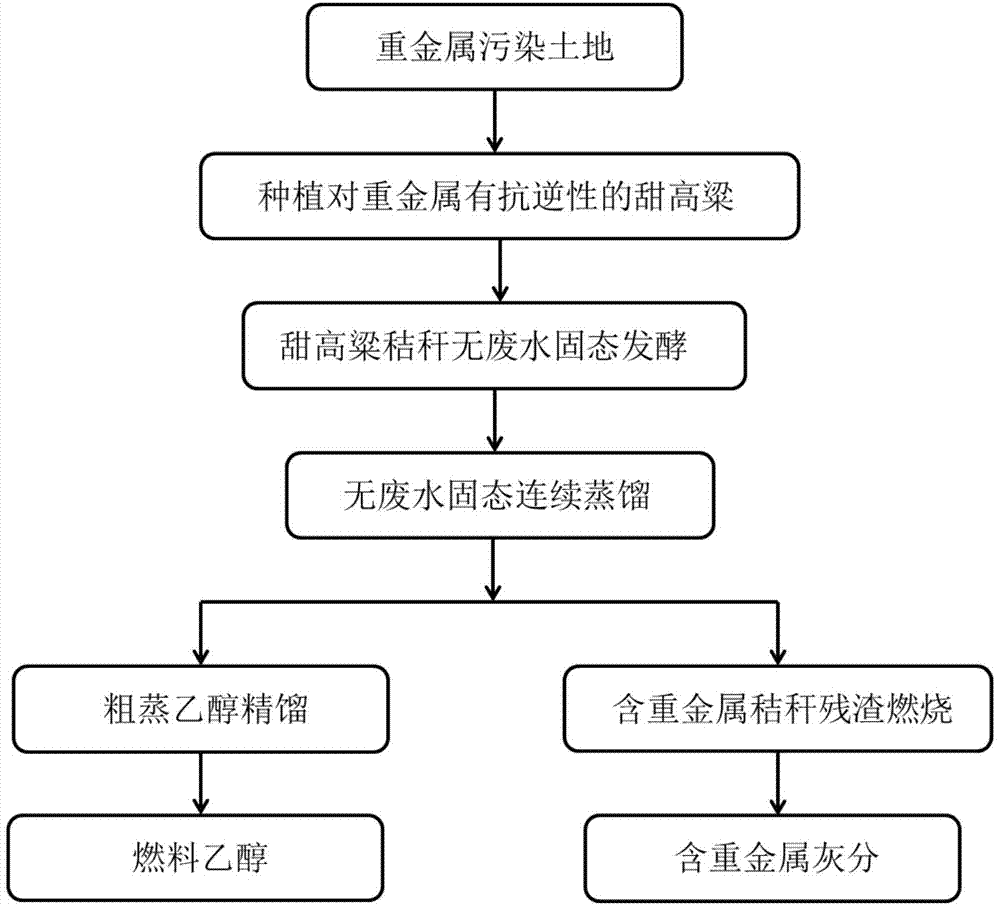Comprehensive repair method of heavy metal contaminated soil and application
