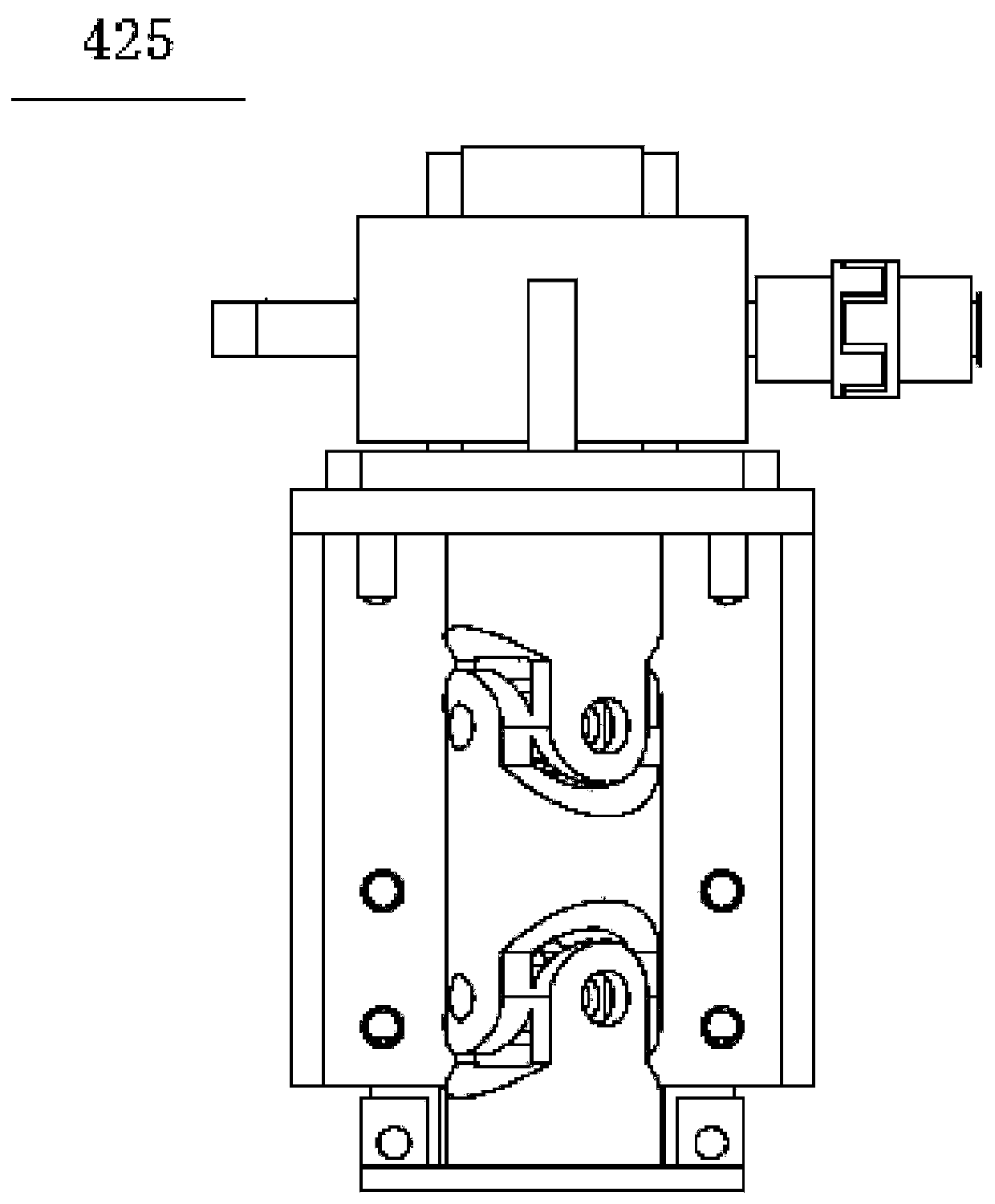 Production device of chemically strengthened glass