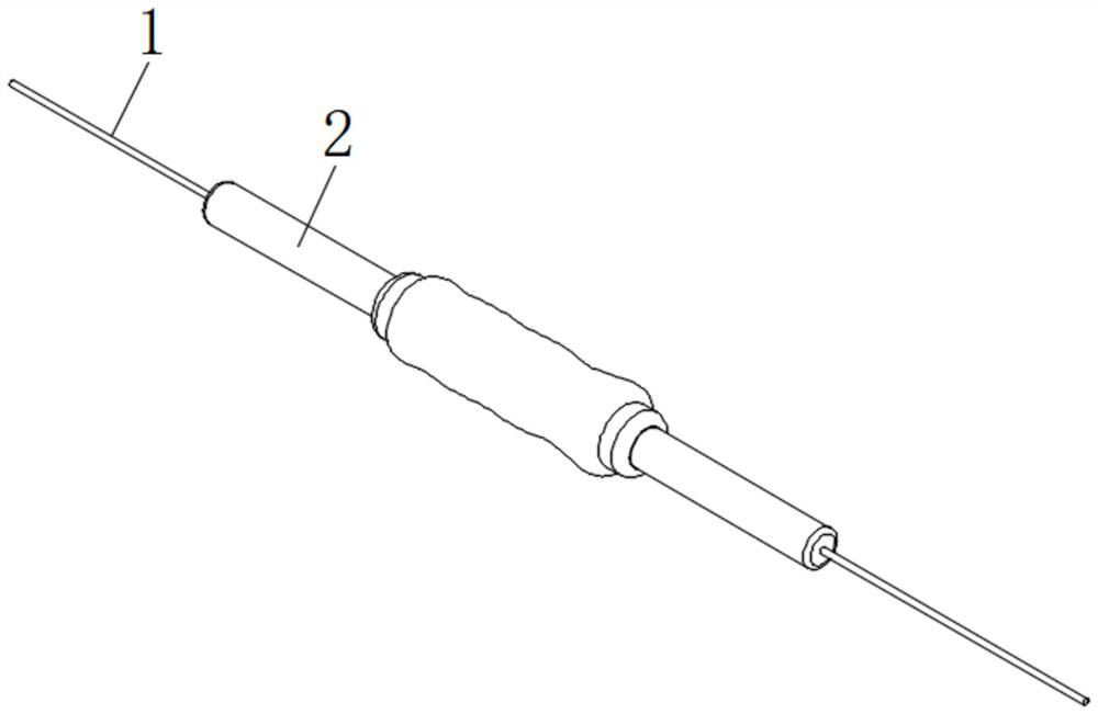 Stent length simulation device applied to coronary intervention operation