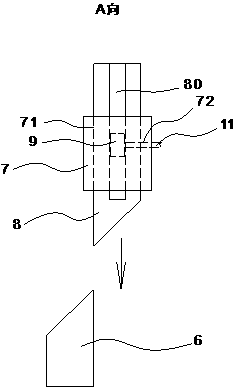 A cable cutting device