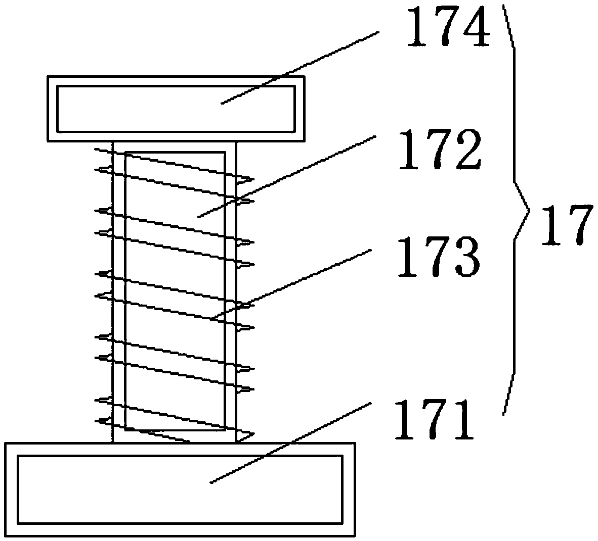 Offshore tidal wind power generation device and power generation method