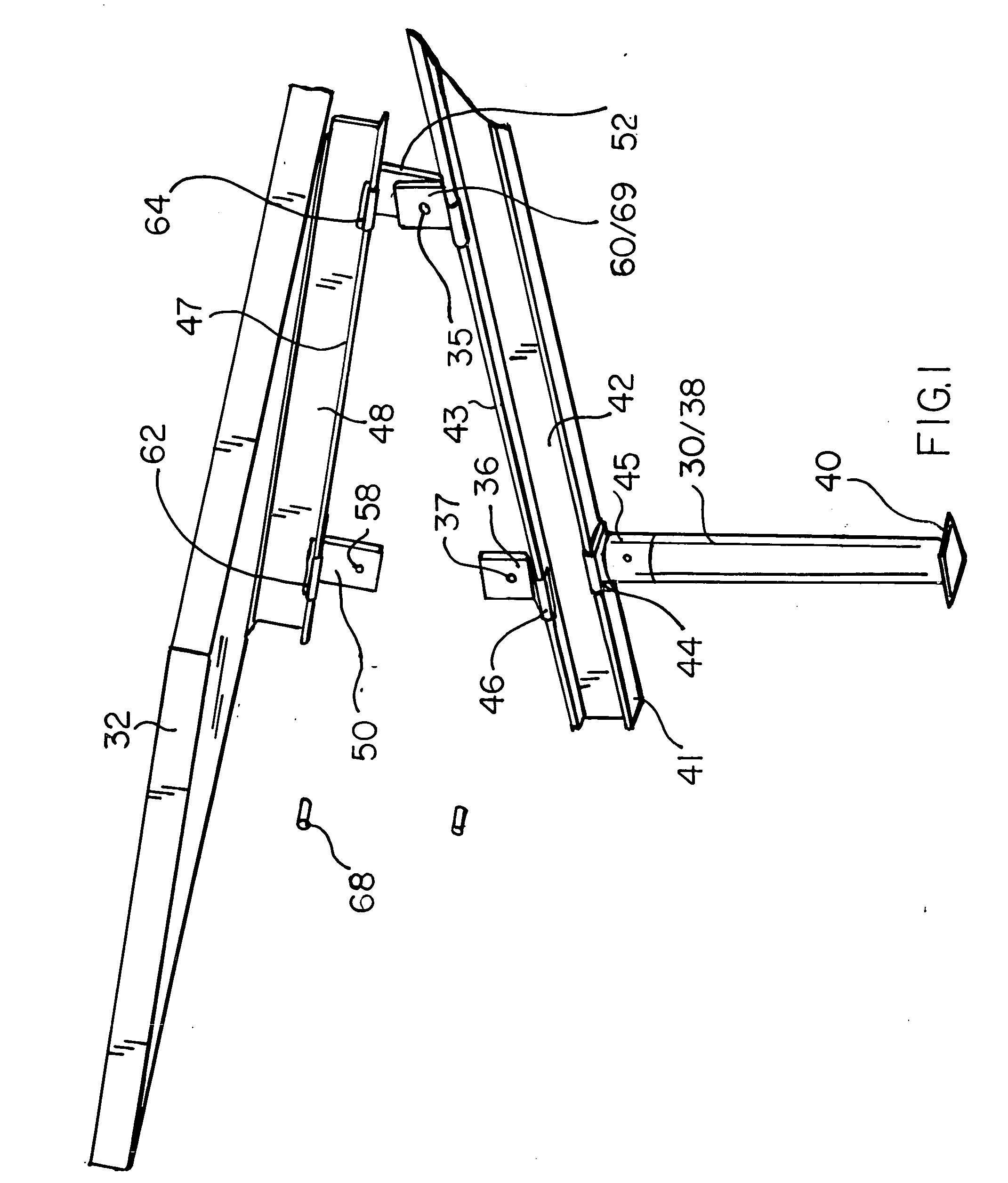 System for mounting and selectable adjustment of angle of elevation of groups of PV panels