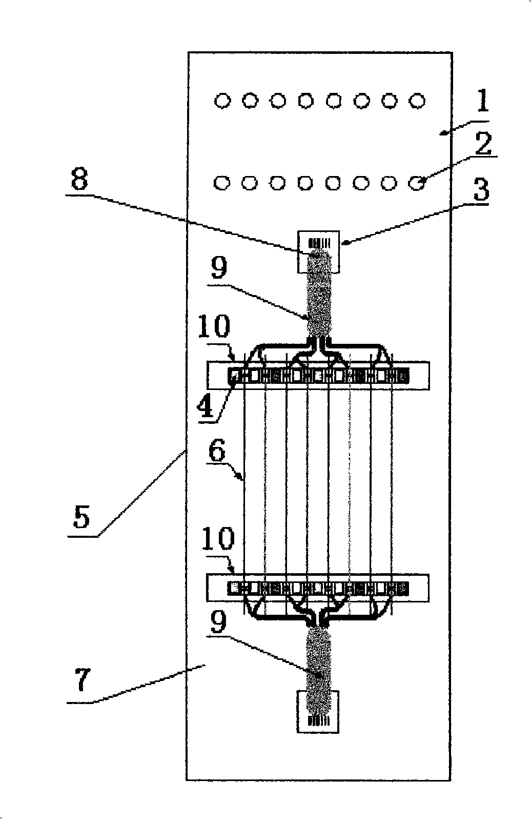 Network wiring fault simulation experiment method