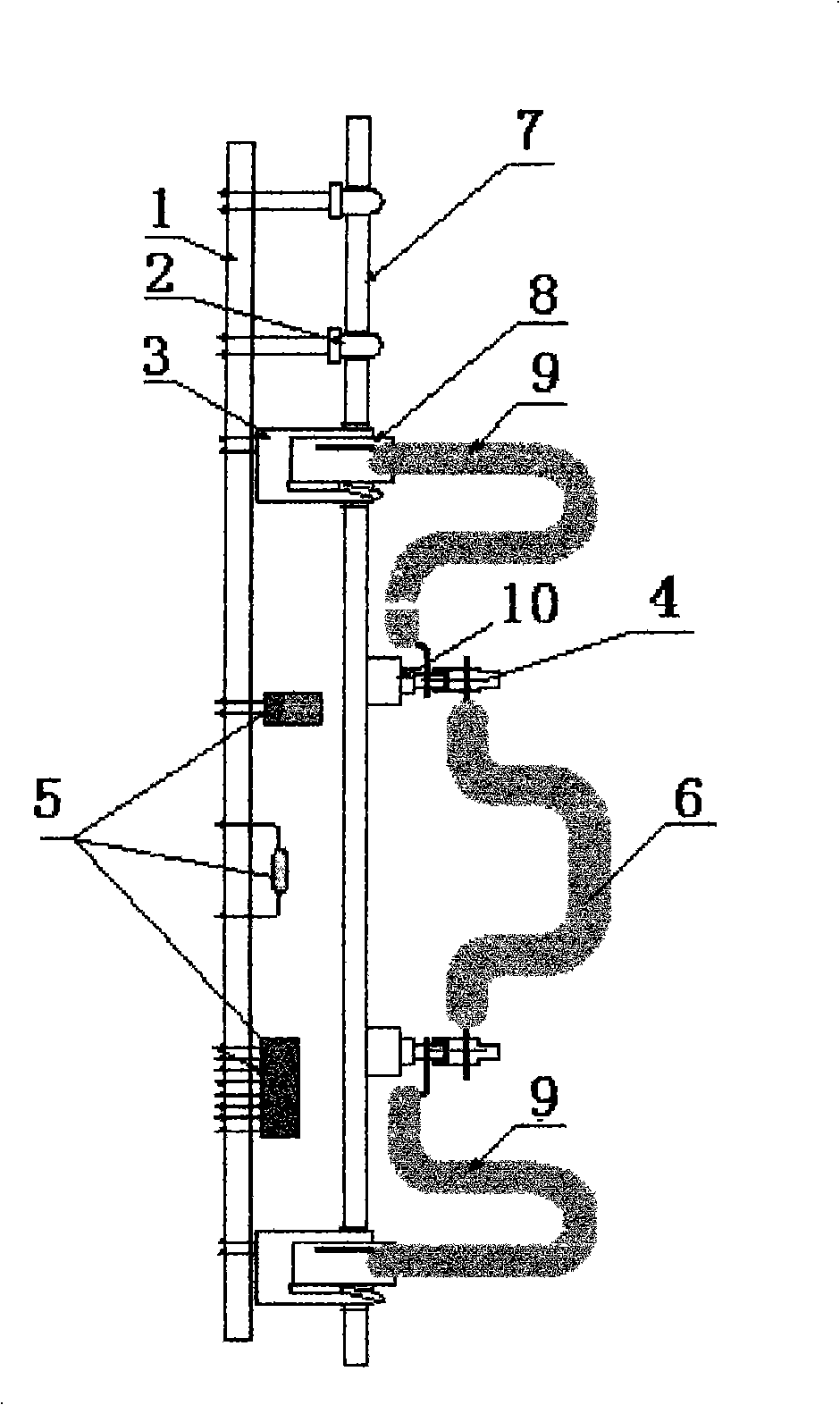 Network wiring fault simulation experiment method