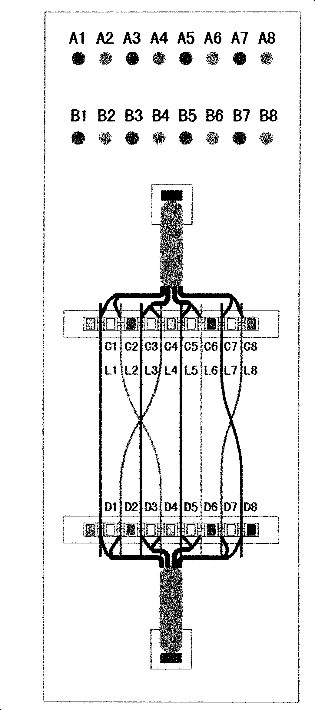 Network wiring fault simulation experiment method