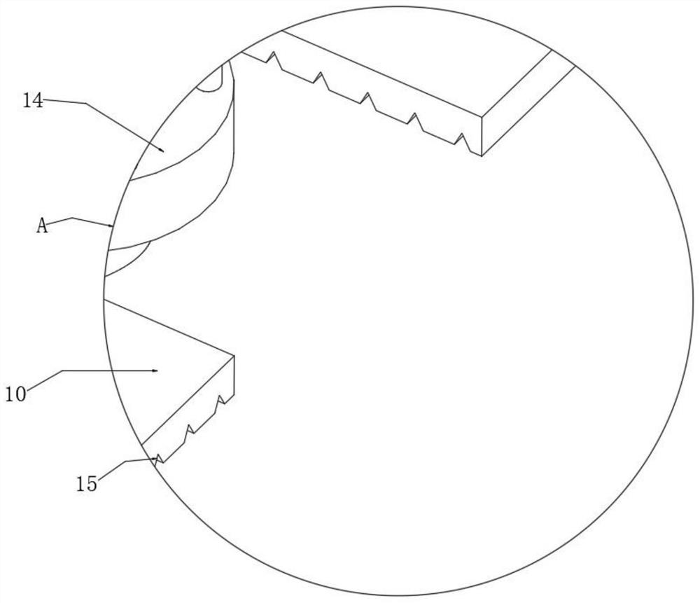 Crack measuring device for hydraulic ring geological survey based on 3D scanning