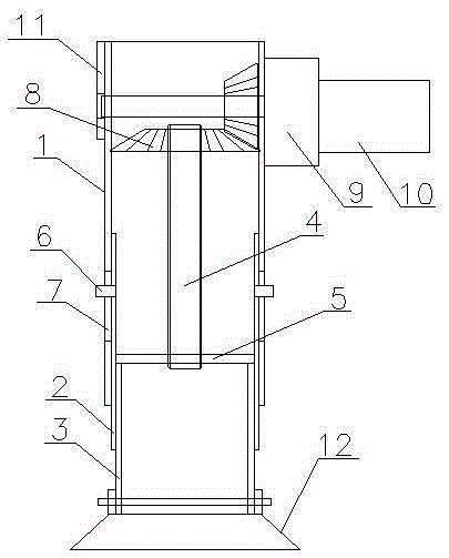 Motor driven semitrailer supporting device