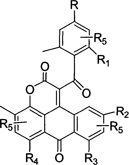 9-anthrone lactone compounds, preparing method and use thereof