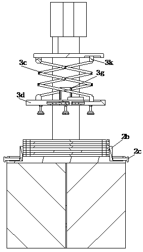 Feeding device of printed circuit board hole detection machine