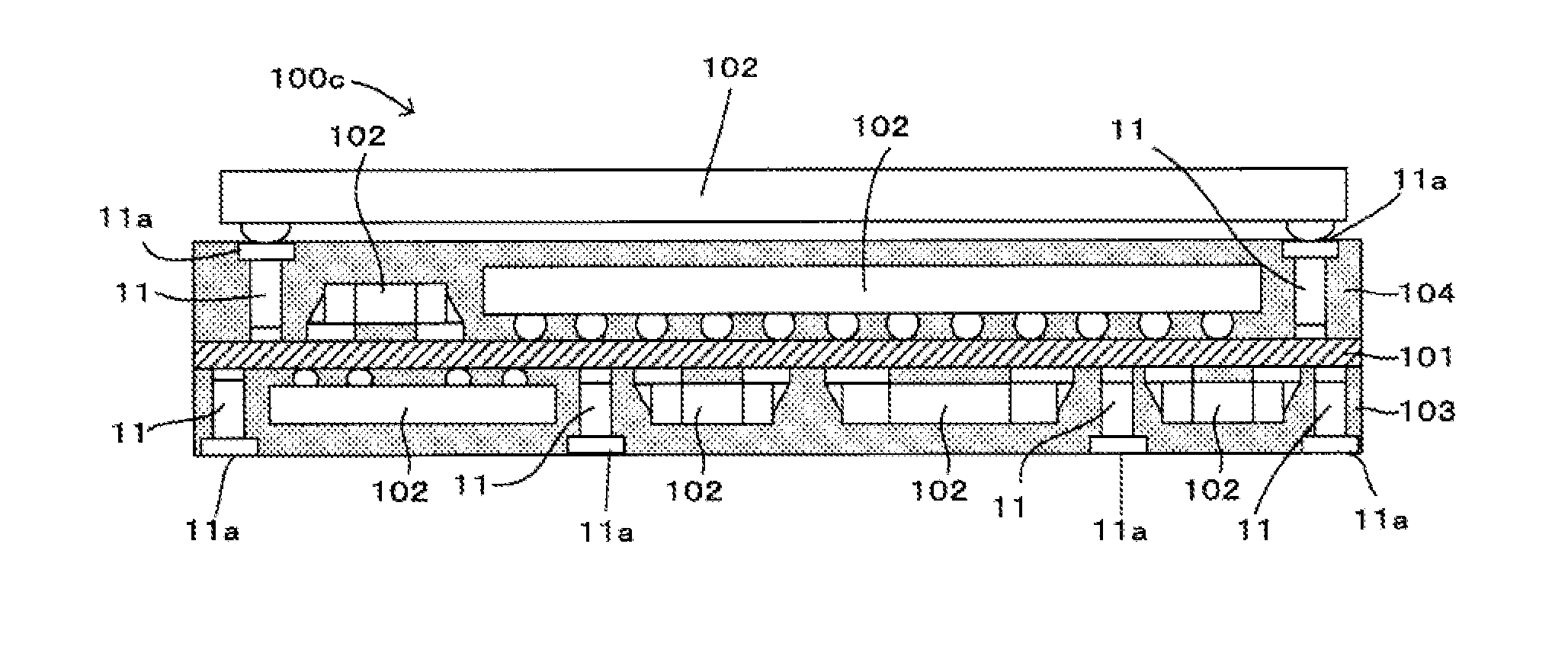 Method of manufacturing module and module