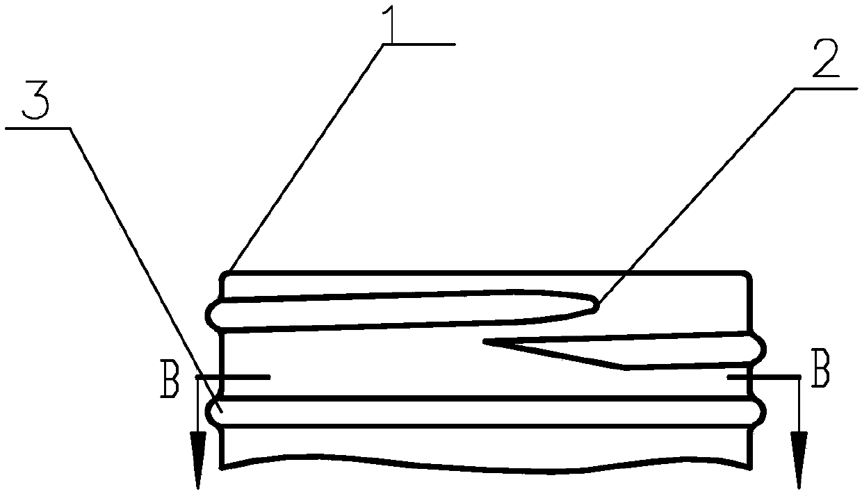 Food can bottle opening with locking points