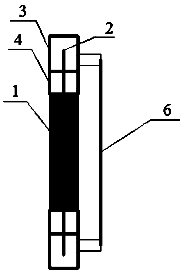 Variable parameter combination Brazilian splitting stress-strain test device and test method