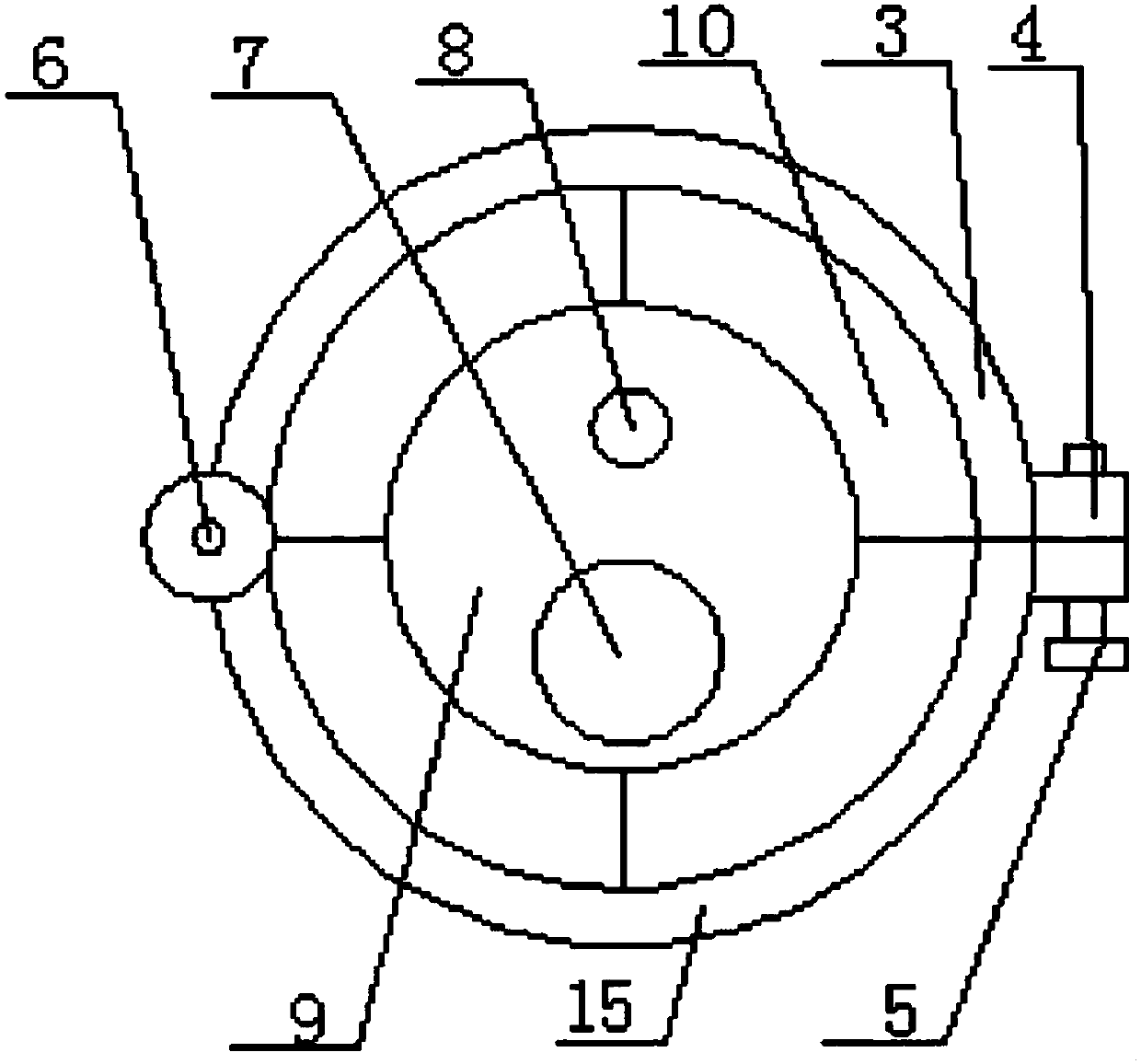 Separated type hardware mold