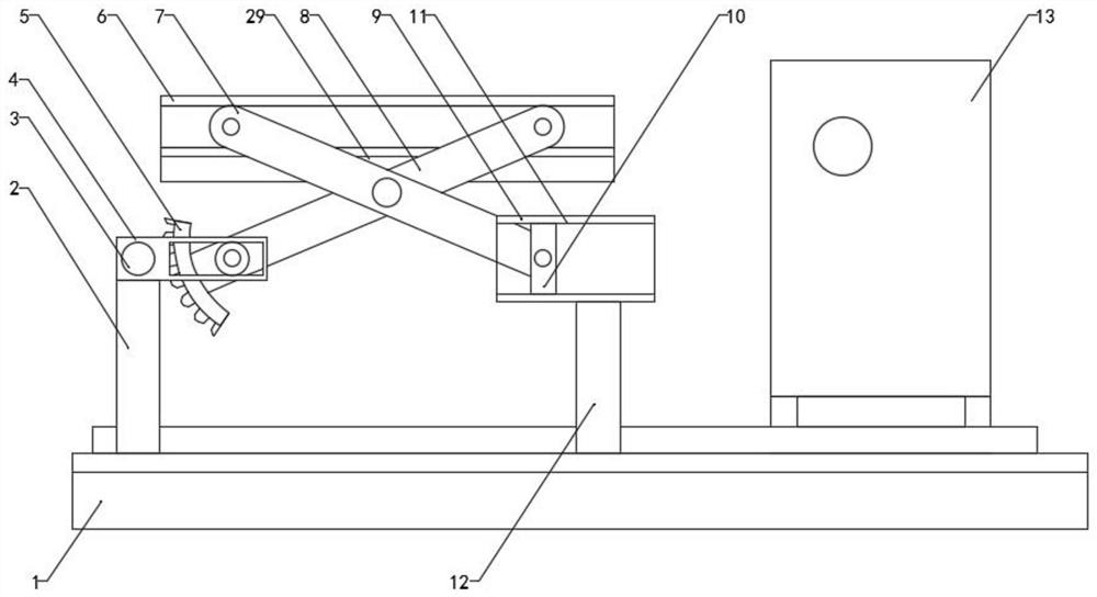 Mineral insulated fireproof cable copper wire processing fixing device