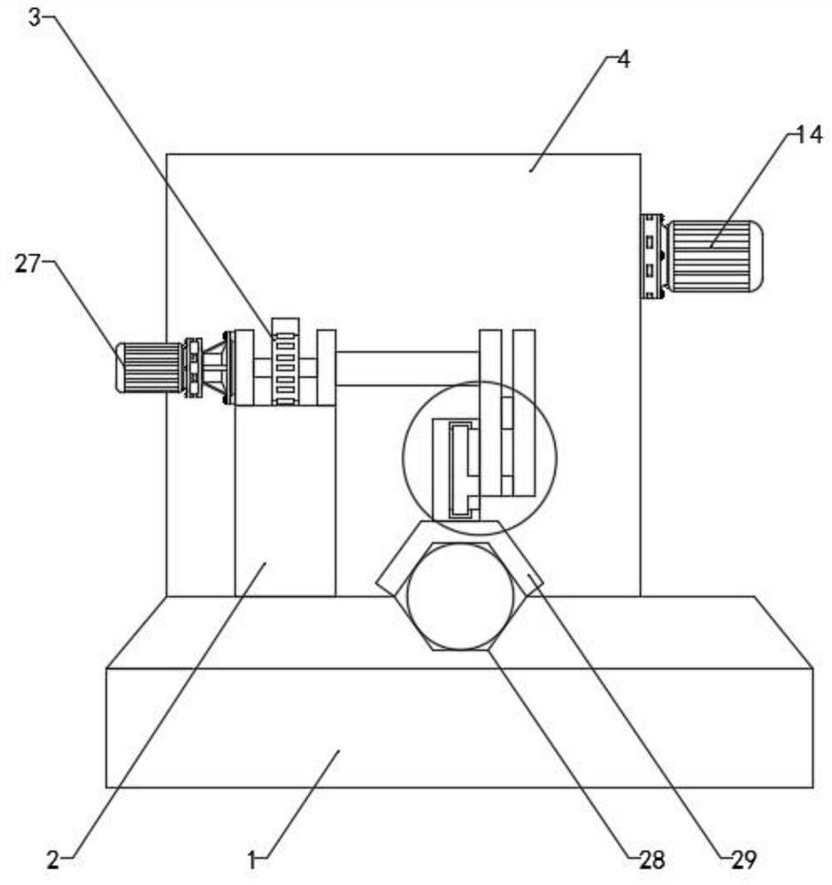 Mineral insulated fireproof cable copper wire processing fixing device