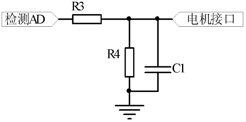 Motor blocking method of massager and massager