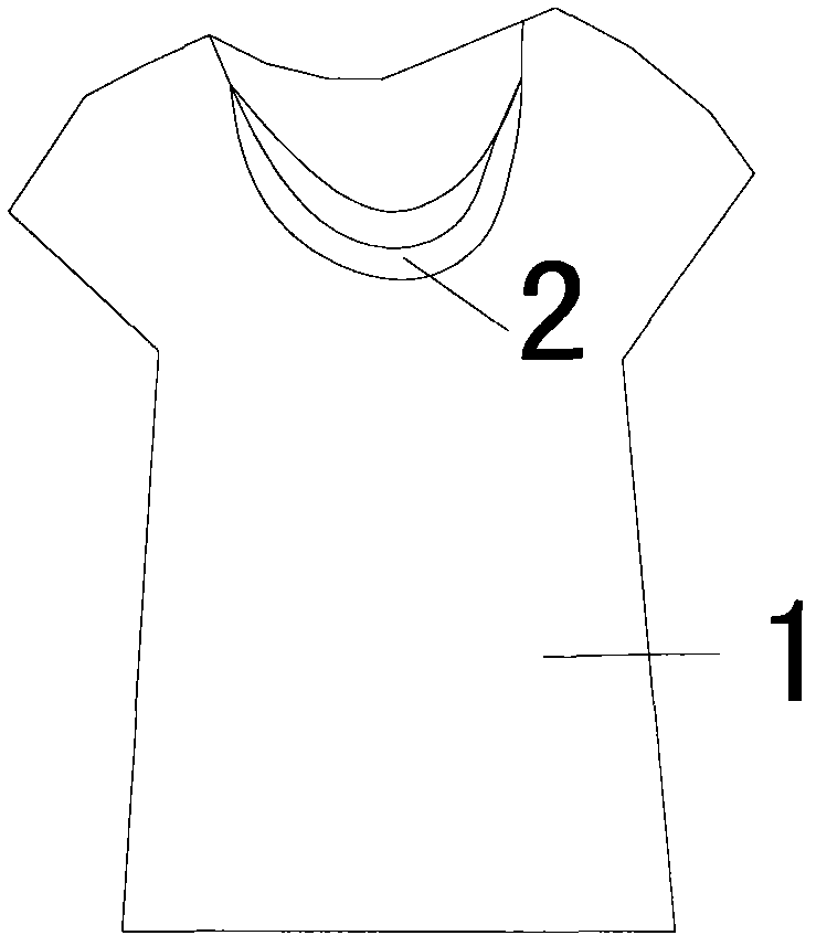 Lightweight short-sleeved shirt with cap