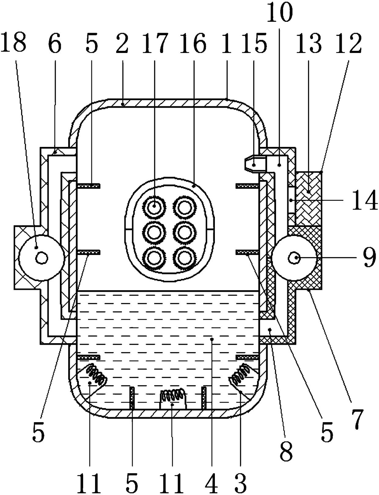 A kind of heat treatment process of automobile transmission gear