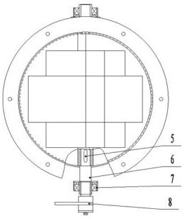 Flap gate mechanism