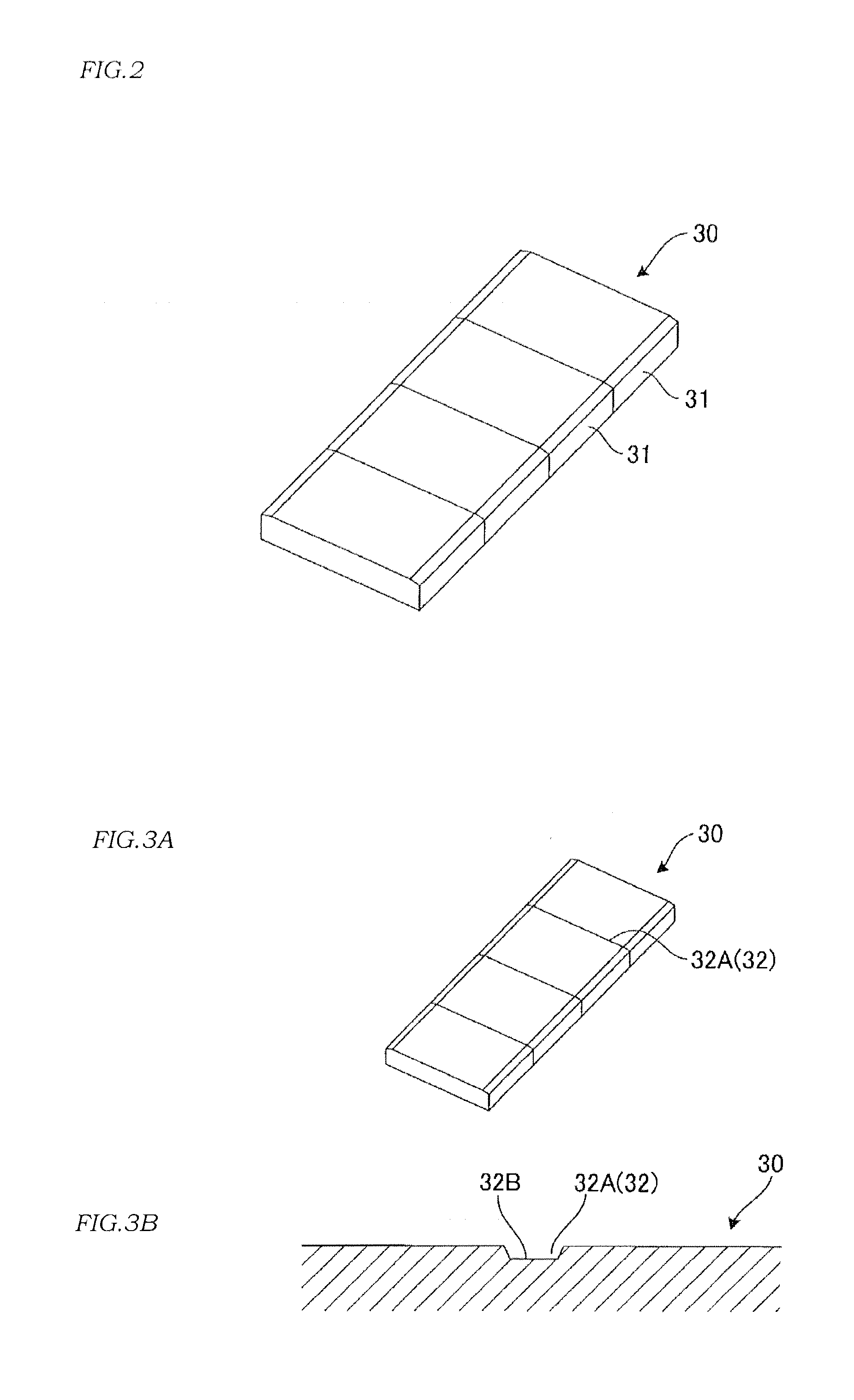 Manufacturing method of a permanent magnet dispoded in a rotating electrical machine