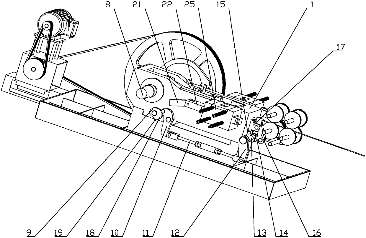 Cold forging machine capable of forging two ends