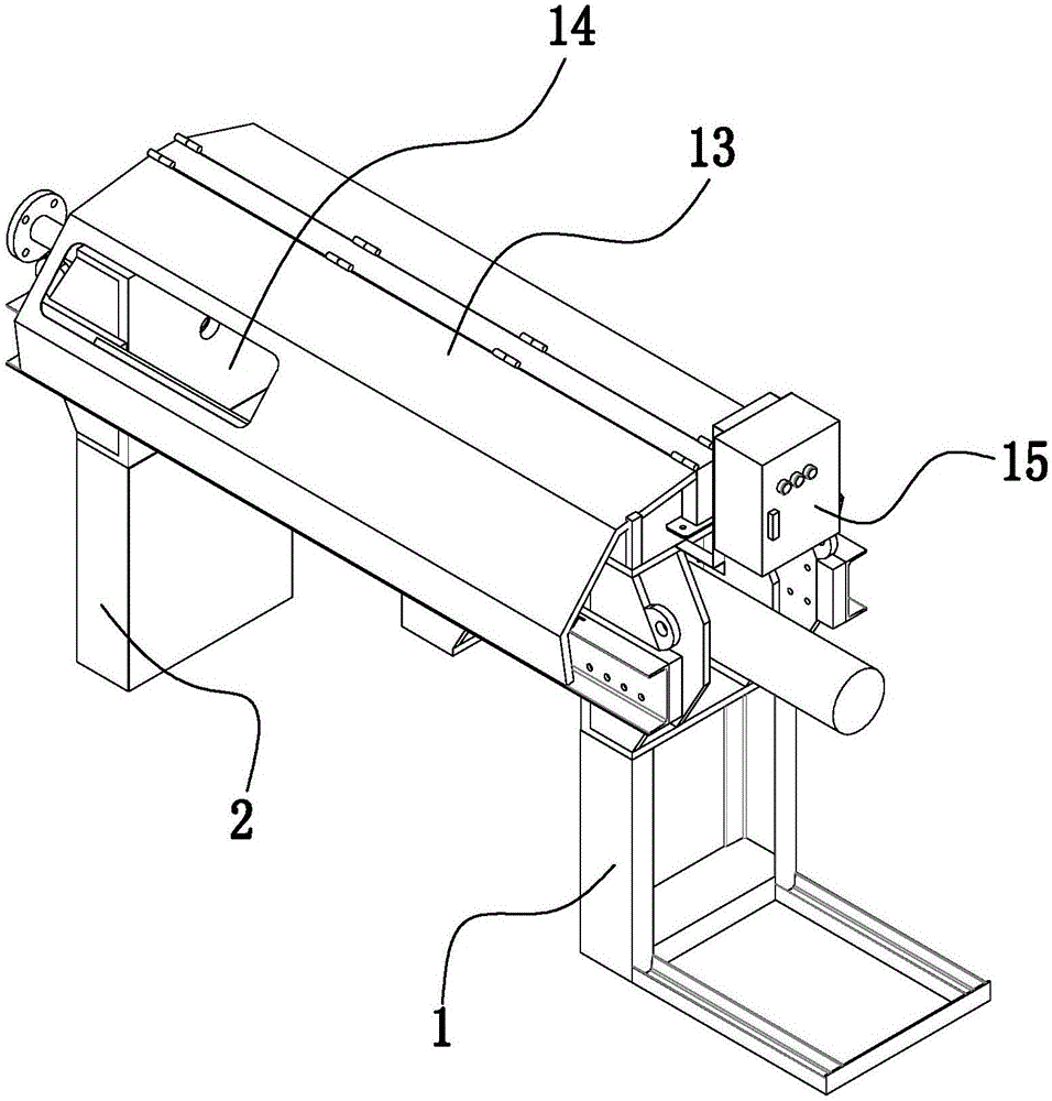 Polishing machine for hardware machining