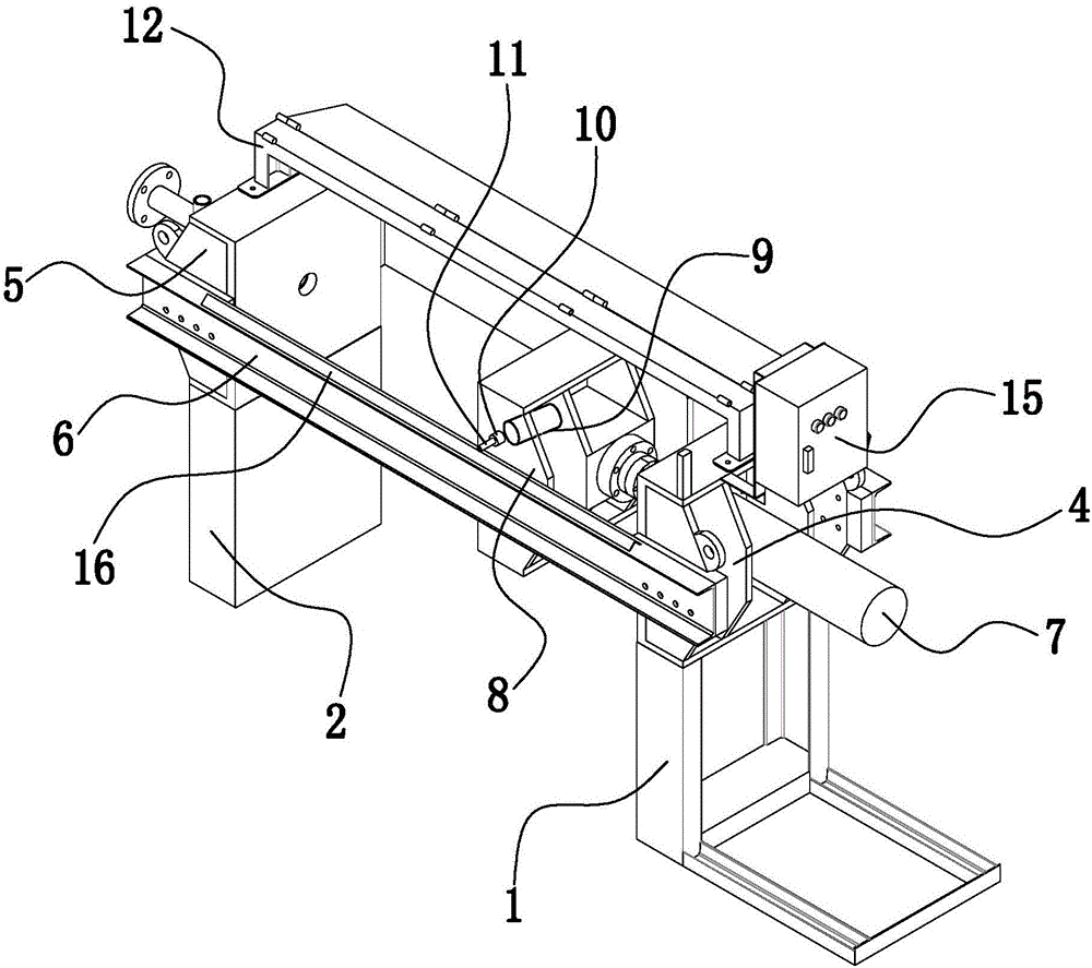 Polishing machine for hardware machining