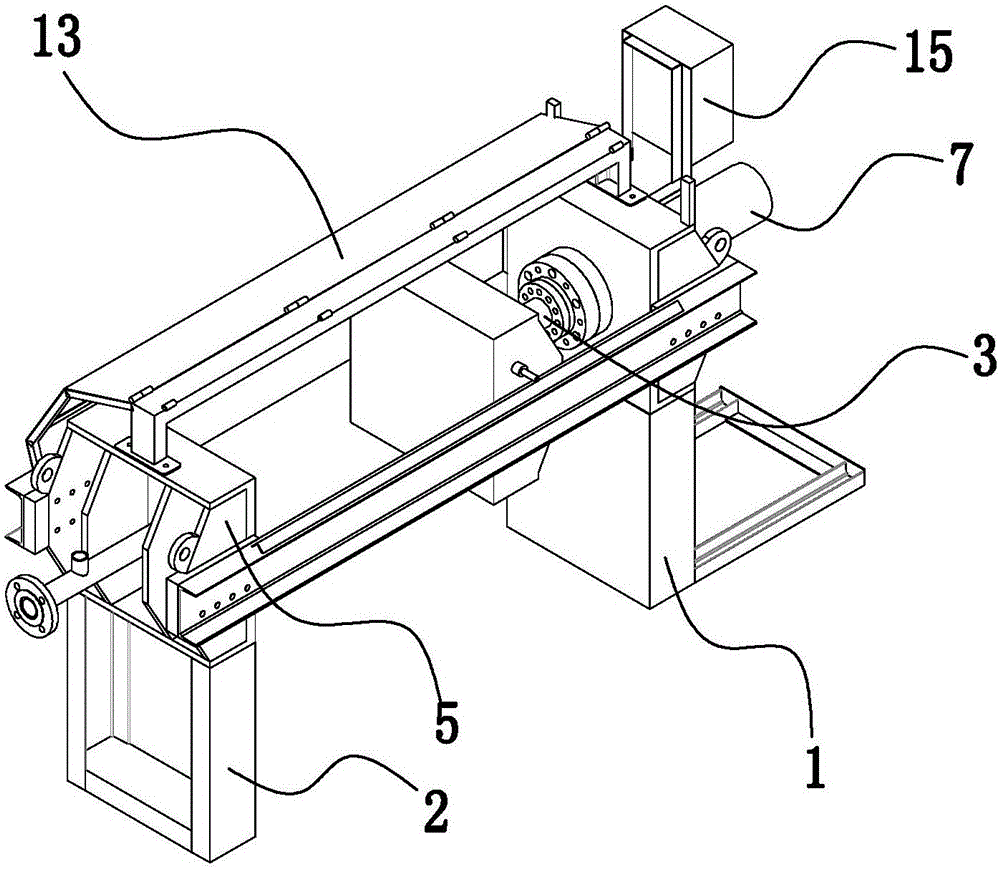 Polishing machine for hardware machining