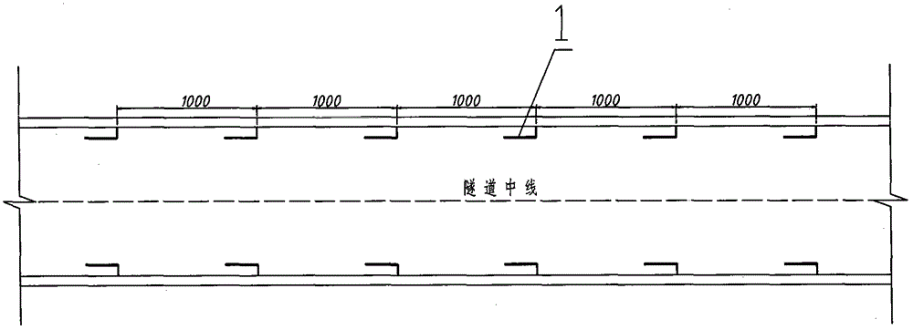 Prevention device and prevention method used for blasting air shock waves in drilling and blasting tunnel