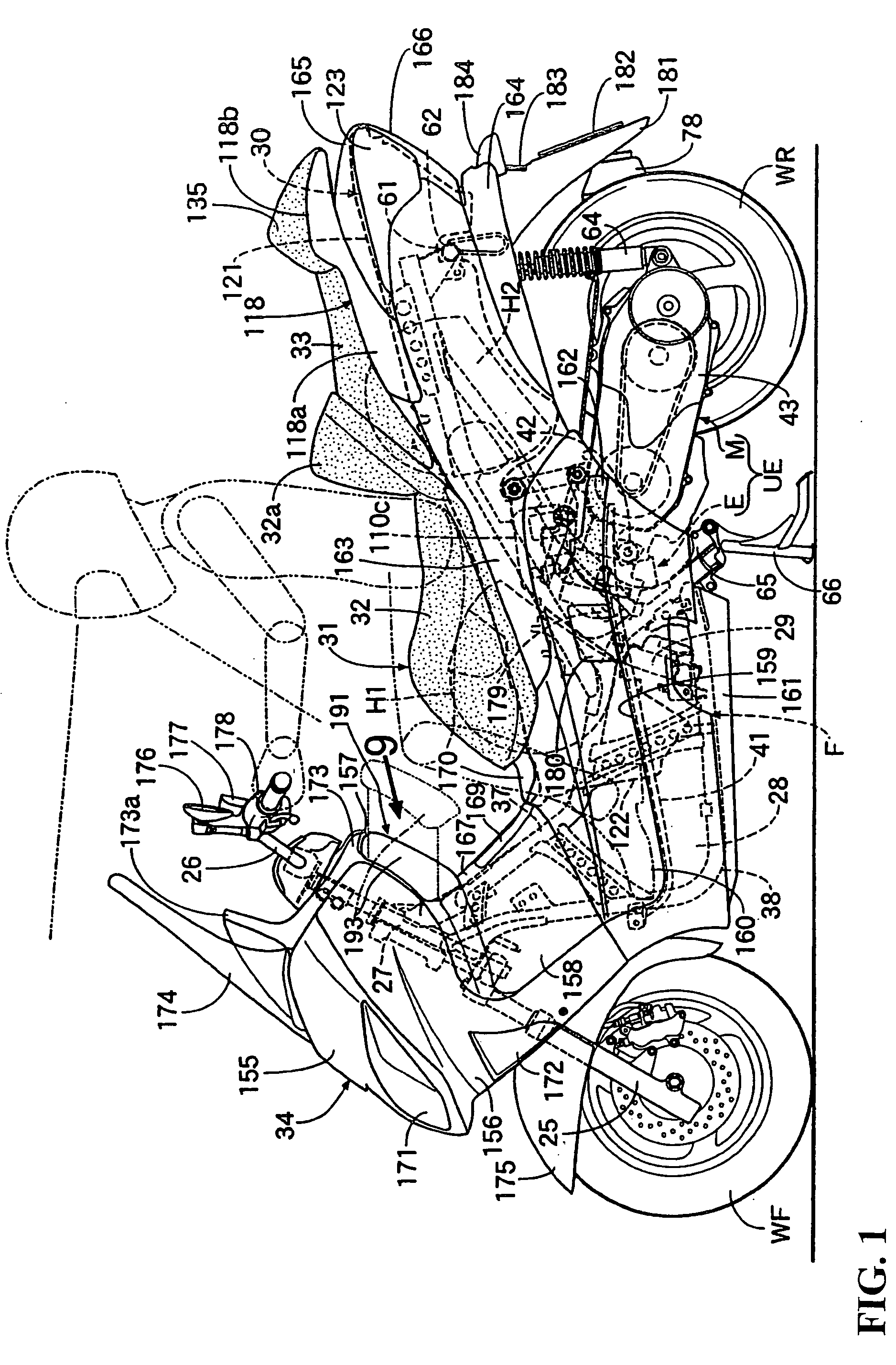 Lock release operator layout structure in vehicle
