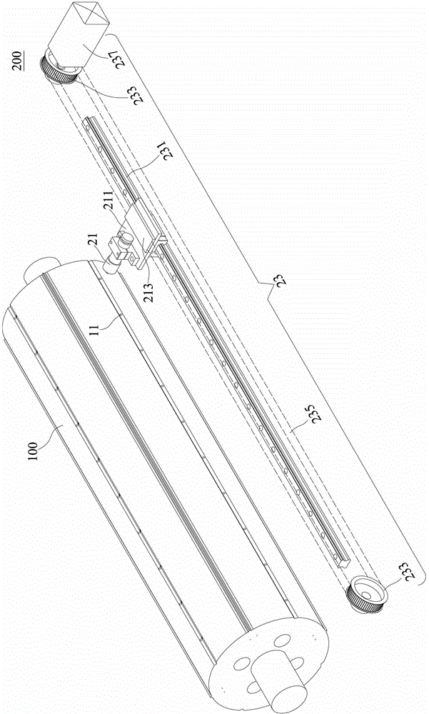 Automatic cleaning device